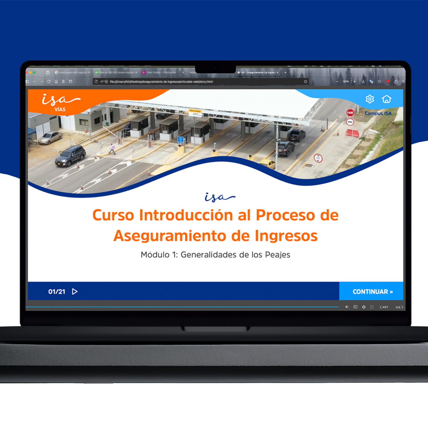 Proyecto Aseguramiento de Ingresos E-Learning para Isa Intervial